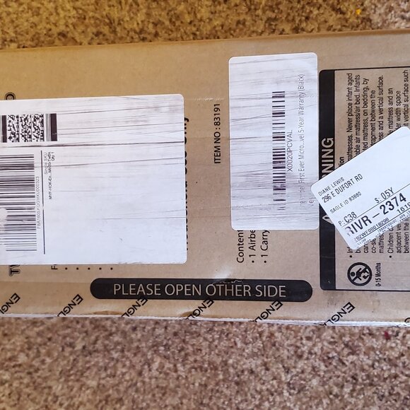 Air mattress - Picture 2 of 3